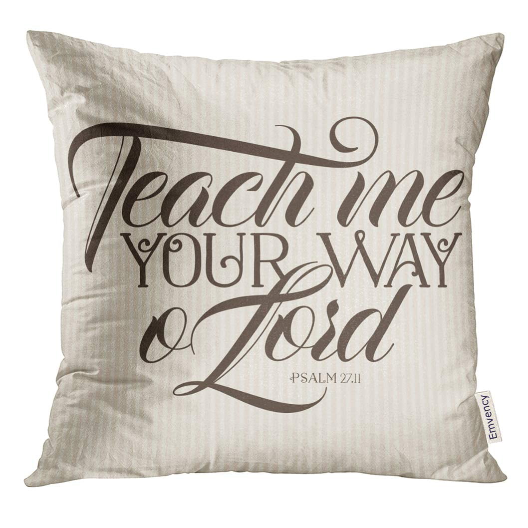 The Lord Is My Shepherd Psalm 23:1,2 Religious Licensed Quilted Throw 50x60 in 