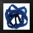 thumbnail image 2 of PI Studio 20x20 Black Modern Framed Museum Art Print Titled - Eternal Indigo I, 2 of 5