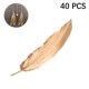 thumbnail image 2 of 40 accesorios de ropa de plumas de ganso naturales de 4 estilos para atrapasueños, decoración de Pascua, Navidad, ropa y decoraciones para baby shower, 2 of 8
