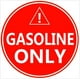 Autocollant pour l'Essence Seulement, 4 "Étiquettes de Décalcomanies pour l'Essence Seulement - pour Éviter les Erreurs de l'Utilisateur - Autocollants Adhésifs pour Carburant pour Camions, – image 1 sur 4