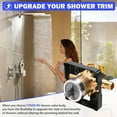 thumbnail image 2 of Bathtub and Shower Valves Body Replacement Universals Shower Valves Body for Shower and Tub Faucet Trim Kits Enduring, 2 of 8