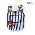 thumbnail image 3 of Ropa para cachorros Methold Regalo dulce Camisetas Traje Estilo simple Camisa multicolor Patrón de oso azul XL PT003731-11B, 3 of 6