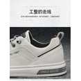 thumbnail image 6 of 2023 spring new men's casual leather shoes popular low-top casual shoes student sneakers, 6 of 7