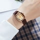 thumbnail image 2 of Reloj de mujer de moda retro con forma de barril de vino, cinturón para aprender la vida, reloj simple a prueba de agua, 2 of 6