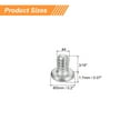 thumbnail image 2 of Uxcell #4-40x3/16" Pan Head Machine Screws, Stainless Steel 18-8 Screw, Pack of 100, 2 of 7