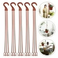 thumbnail image 3 of 25pcs Plastic Hanging Flower Plant Holders Pots Hanging Hooks for Garden, 3 of 10