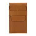thumbnail image 4 of Estuche organizador de relojes elegante para adultos, portátil, protector de piel sintética, organizador de pulseras, estuche de para relojes, Marrón, 4 of 8