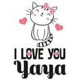 thumbnail image 2 of CafePress - Yaya I Love You Mugs - Insulated Stainless Steel Travel Tumbler 20 oz., 2 of 3