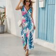 thumbnail image 6 of Flamingo Pattern Pattern Design Sleeveless Dress Summer Clothes for Women Women's Clothing 2025, 6 of 7