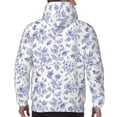 thumbnail image 5 of Hoodies for Men - Floral butterfly Long Sleeve Comfrt Men'S Fashion Hoodies & Sweatshirts, Sweatshirts for Men Hoodies Pullover Clothing Clothes with Pouch, 5 of 7