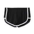 thumbnail image 2 of Men's Mesh 3 Inch Retro Workout Shorts Lounge Running Gym Athletic Fitness Casual Booty Short Shorts Boxers Breathable Lounge Shorts(Black,L), 2 of 4