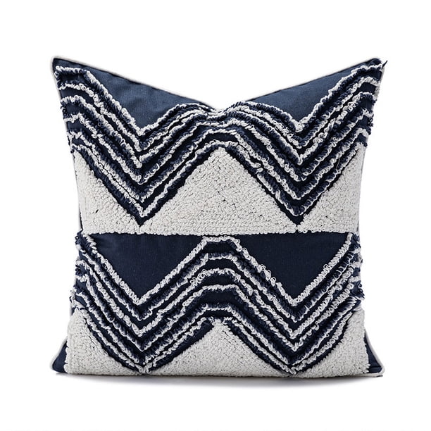 Nvzi Fundas de almohada bohemias súper suaves, cojines decorativos para sofá de primavera, cojín para sala de estar, 18 x 18 pulgadas, A
