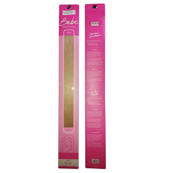 Babe Tape-In 18 Inch Marilyn #613 Hair Extensions 10 Wefts Straight Color