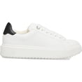 thumbnail image 4 of Zapatillas Steve Madden Charlie para mujer blancas con plataforma, 4 of 5