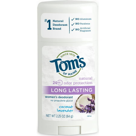 Tom's of Maine Long Lasting Deodorant, Coconut Lavender,