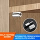 thumbnail image 2 of Soporte laminado para tablero de gabinete 20 piezas con funda de goma tornillo para tablero de gabinete, 2 of 9