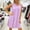 Purples, variant on Pajama Dress for Women Plus Size New Nightgown for Women Loose Sleeveless Pleated Sleep Dress Summer Lightweight Round Neck Comfy Nightdress