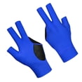 thumbnail image 3 of Guante de billar de 3 dedos shamjiam Azul guante deportivo guante de espectáculo, 3 of 8