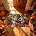 thumbnail image 2 of Yhmxh Fall Thanksgiving Welcome Doormat, Autumn Harvest Decorative Front Door Mat, Pumpkin Maple Leaf Pattern Entry Floor Rug, Seasonal Non‑Slip Doormat for Porch Entrance Indoor Outdoor, 2 of 6