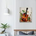 thumbnail image 3 of PRATYUS Canvas Wall Art Picture 16x20in for Living Room Bedroom Fall Decor Musical Guitar 16x20in, 3 of 3