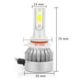 thumbnail image 4 of 9005+9006+H11 LED Headlight Hi/Low Beam Bulb Fog Light Sets 6000K 4965W 744750LM(9005-Fanless/1Pair), 4 of 8