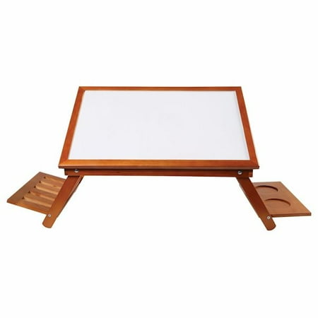 Adjustable Folding Lap Tray Desk - Walmart.com
