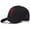 Black Red, variant on Unisex Cross Embroidered Baseball Cap Adjustable Breathable Casual Sun Hat Jesus Faith Design for Outdoor Sports