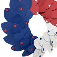 thumbnail image 3 of 16" Patriotic Floral Wreath Independence Day Wreaths for Front Door- 4th of July Wreath Decorations Summer Wreaths Outside,Artificial American Flag Wreath for Veterans Day Memorial Day Home Decor, 3 of 5