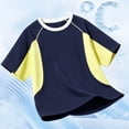 thumbnail image 6 of LEKWK Boys Workout Shirts Quick Dry Moisture Wicking Athletic T-Shirts Crewneck Short Sleeve Breathable Summer Tops for Running Casual Gym Back to School, 6 of 6