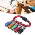 thumbnail image 4 of Soporte De Bits De Vástago Hexagonal Rápido Barra De Extensión De Llavero 5 Enchufes De Color Compatibles Con Destornilladores Y Taladros Eléctricos, 4 of 7