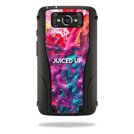 MightySkins Skin Compatible With OtterBox Defender Motorola Droid Turbo – Juiced Up | Protective, Durable, and Unique Vinyl wrap cover | Easy To Apply, Remove, and Change Styles | Made in the