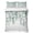 Green Grey, variant on Twin Quilt Set 68''x86'', Red Yellow Dragon Lightweight Summer Bedspread Coverlet Set with 2 Pillow Shams, Happy New Year Breathable All Season Quilt Bedding for Dorm/Bedroom