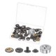 thumbnail image 1 of Kit de Sujetadores de Presión de 12 Juegos Unique Bargains Cobre 15mm con Caja de Almacenamiento, 1 of 7