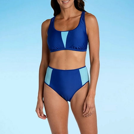 Xersion Women's Bralette Bikini Top XL Blue