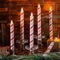 thumbnail image 2 of Velas navideñas LED sin llama de Lamp Baquler, 6 unidades, 27 cm, 2 of 6