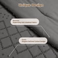 thumbnail image 2 of Vccoem 5-Piece Twin Comforter Set Bed in a Bag - Gray Boho Tufted Luxury Bedding Set, Ultra Soft & Breathable All Season Comforter with Sheets & Pillowcases, 2 of 8