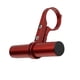 thumbnail image 2 of Extensor de manillar de bicicleta Naiovety de aleación de aluminio 20CM soporte de luz delantera Rojo, 2 of 6