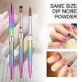 thumbnail image 2 of Free Shipping 9 Size Professional Acrylic Liquid For Nail Art Pen Brush UV Gel Nail, 2 of 5