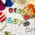 thumbnail image 6 of 68-Year-Old Track-Shaped Birthday Candles In Red And Blue, 3D Cake Decoration., 6 of 6