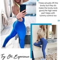 thumbnail image 4 of FITVALEN Women's High Waist Runched Butt Fitness Textured Yoga Pants Workout Sports Leggings, 4 of 9