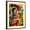 Brown Frame, variant on Art.com French Quarter Courtyard in New Orleans Art Print by Diane Millsap, 12" x 16"