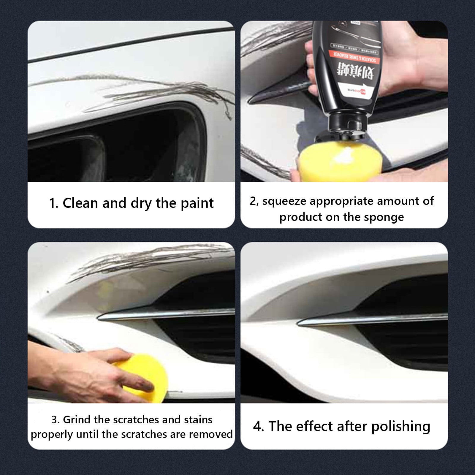 Zxsyw Scratch Repair Repair Artifact Removes Minor Scratches Swirl