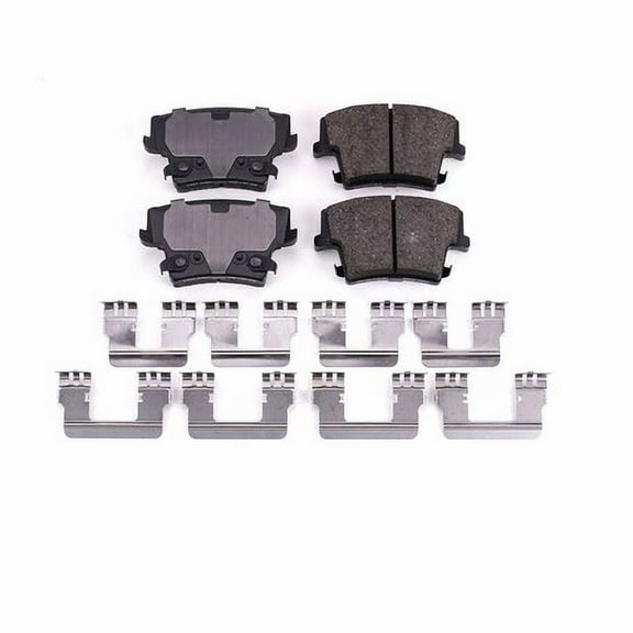 PowerStop 17-1057 Disc Brake Pad Set Chrysler, Dodge Disc Brake Pad Set - Rear