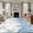 Blue, variant on 5'x8' Area Rugs, Starfish Coastal Indoor Outdoor Area Rug for Living Room Bedroom, Nautical Summer Beach Coral Washable Bathroom Rugs Kitchen Floor Carpet Mats Home Decor Aesthetic