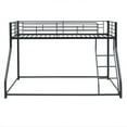 thumbnail image 4 of Triple Tree Teen Metal Twin XL-over-Queen Bunk Beds Black, 4 of 8