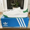 thumbnail image 2 of Size 13.5 - adidas Rod Laver Shoes White Fairway, 2 of 6