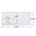 thumbnail image 3 of Staples Gummed Security Tinted #9 Business Envelopes 3 7/8" x 8 7/8" White 1000/Carton ST266759-CCVS, 3 of 4
