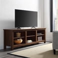thumbnail image 2 of Pemberly Row 70" TV Stand Storage Console in Dark Walnut, 2 of 4