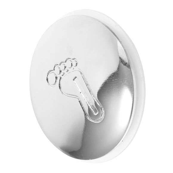 Houderco Tapón Para Bañera Color Plata Con Sello De Goma Para Y Resistente