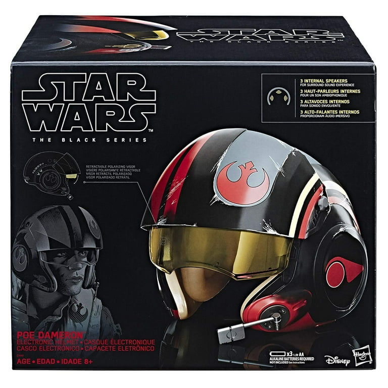 Star Wars The Black Series Poe Dameron Electronic X-Wing Pilot